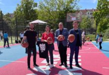 Eröffnung der neuen Freizeitsportflächen im Annapark