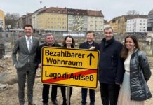 Startschuss für die Fortführung des Bauprojekts „Schocken-Carré“ am Aufseßplatz