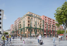 Aufseßplatz: Neue Wege während der Bauphase