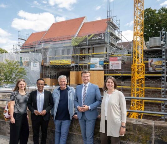 Neuer Kindergarten auf der Stadtmauer